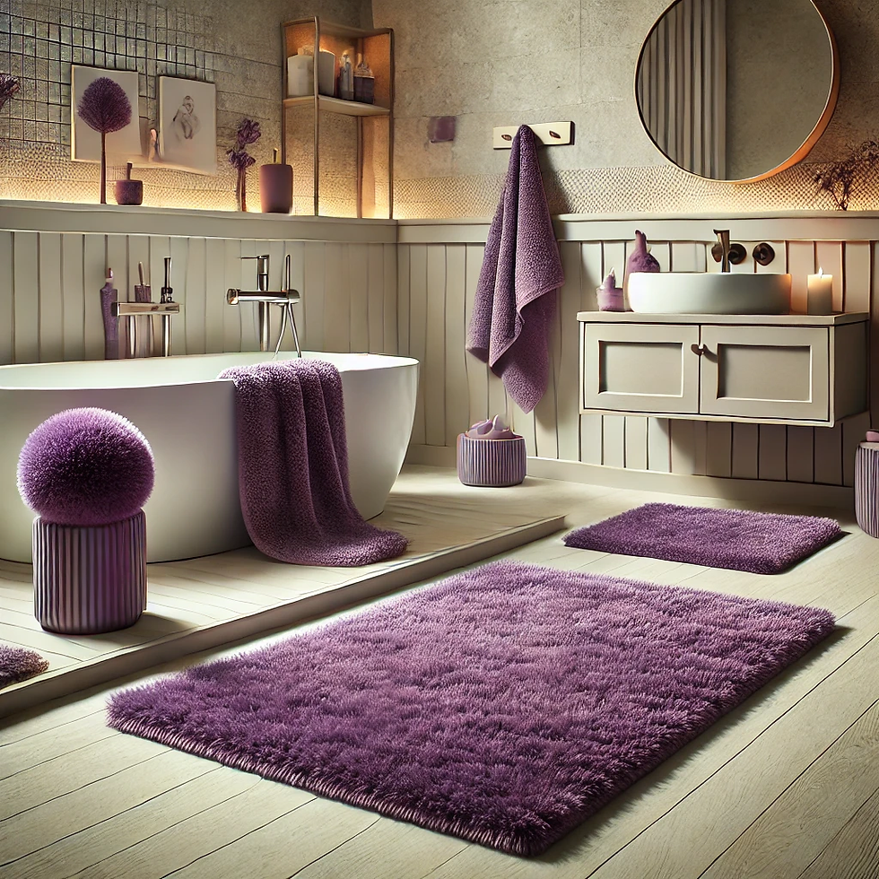 Purple Bathroom Rugs