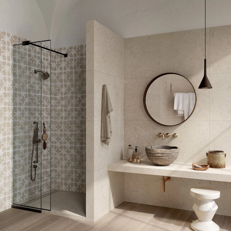 modern Beige Bathroom Ideas