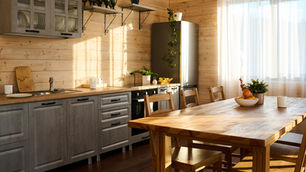 Best Flooring Options to Pair with Pine Cabinets