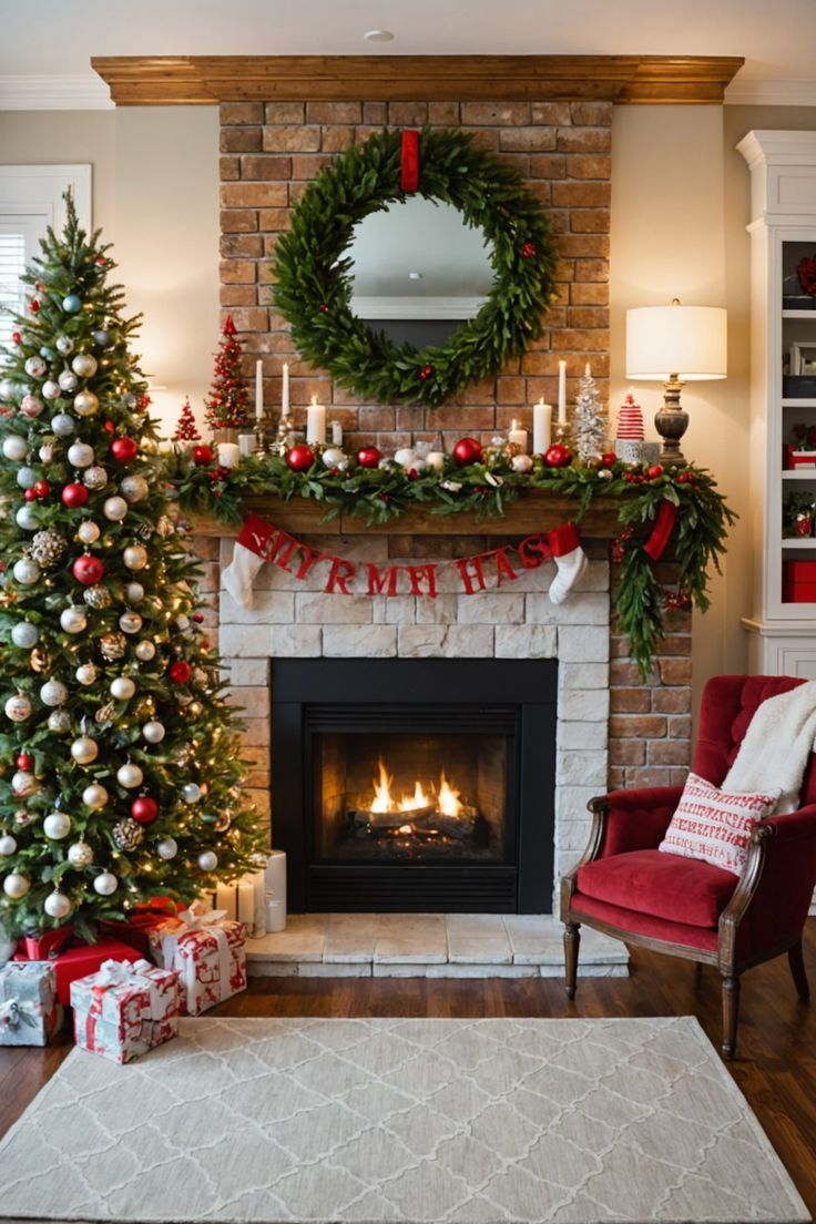 Christmas Living Room Decor Ideas