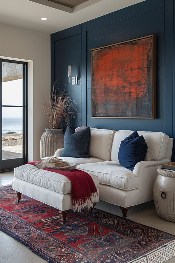 Blue Living Room Ideas