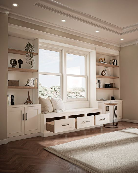 Built-in Seating with Storage