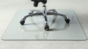 Compare and Buy Glass Chair Mat