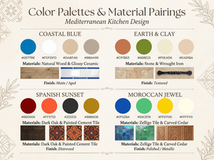 Mediterranean Kitchen Design