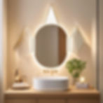 Incorporate clean lines and geometric shapes like circles, squares, or triangles into the light's design. Geometric shapes offer a modern, symmetrical look that is both stylish and versatile, fitting well in contemporary or minimalist bathroom designs.