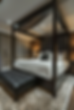 Black Canopy Bed Luxury Black Bedroom