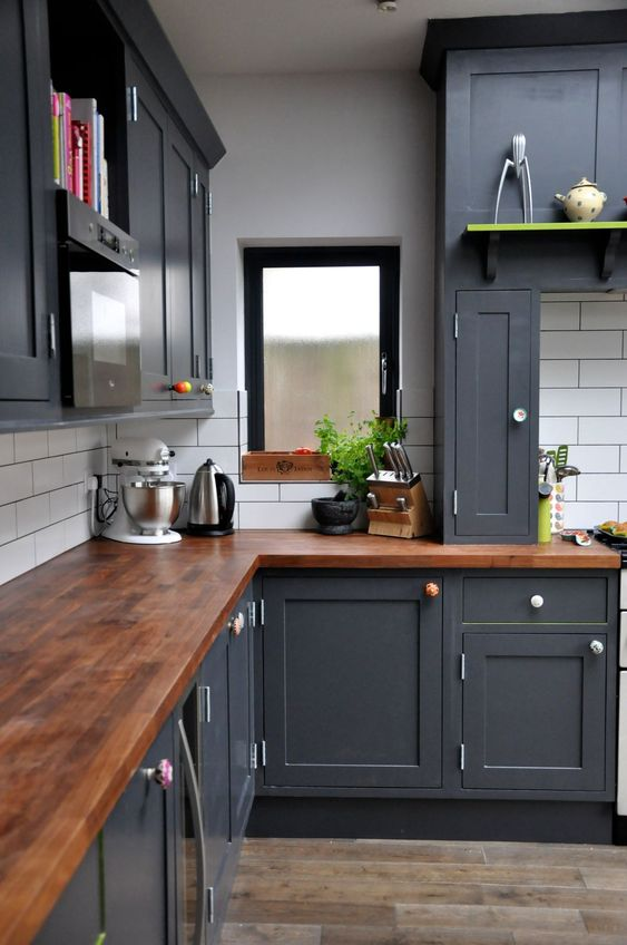 Black Island Kitchen Ideas
