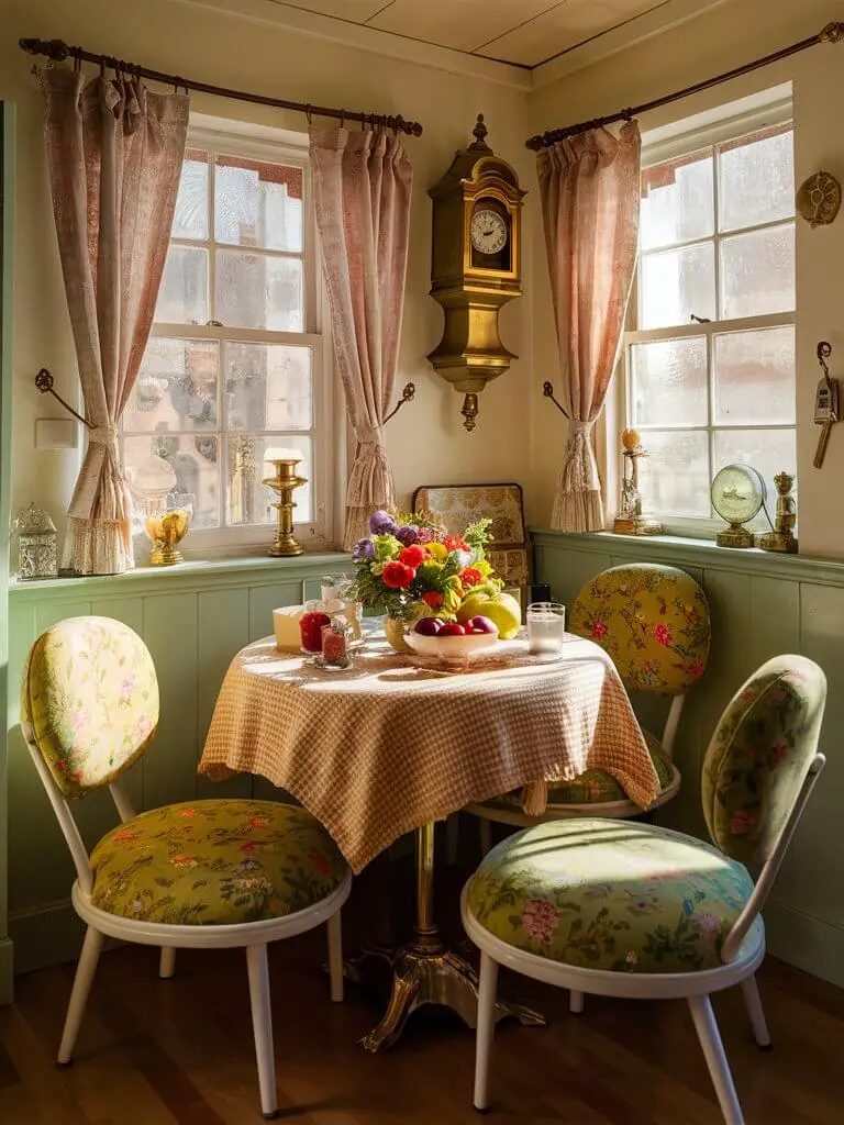 Warm and Eclectic Nook