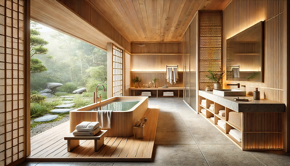 Modern Small Japanese Style Bathroom Design Ideas