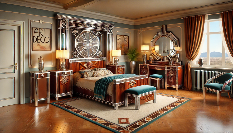 Exploring the Glamour and Elegance of 1930s Art Deco Bedroom Furniture