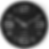 The image shows a modern kitchen with a large black clock, adding style and function, perfect for "Kitchen Clocks to Elevate Your Culinary Space