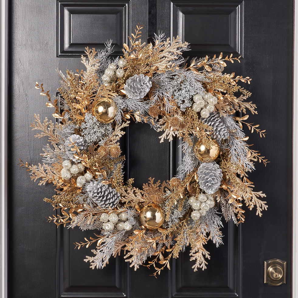 Metallic Wreaths