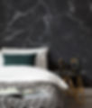 Black Marble Surfaces Luxury Black Bedroom