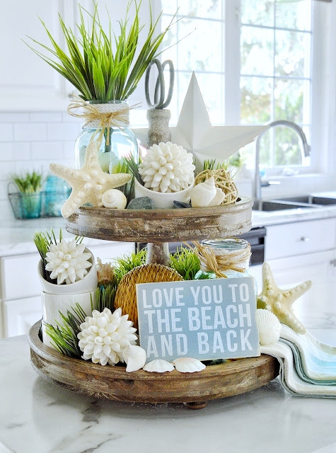 Coastal Christmas Kitchen