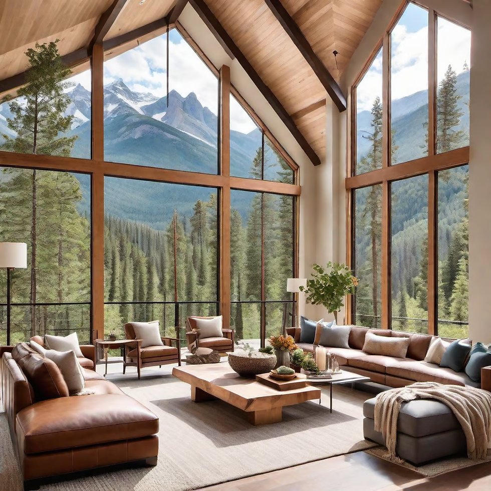 Mountain Home Interior Design Ideas