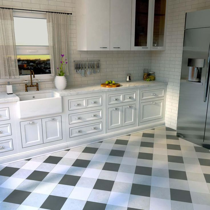 Checkerboard Flooring
