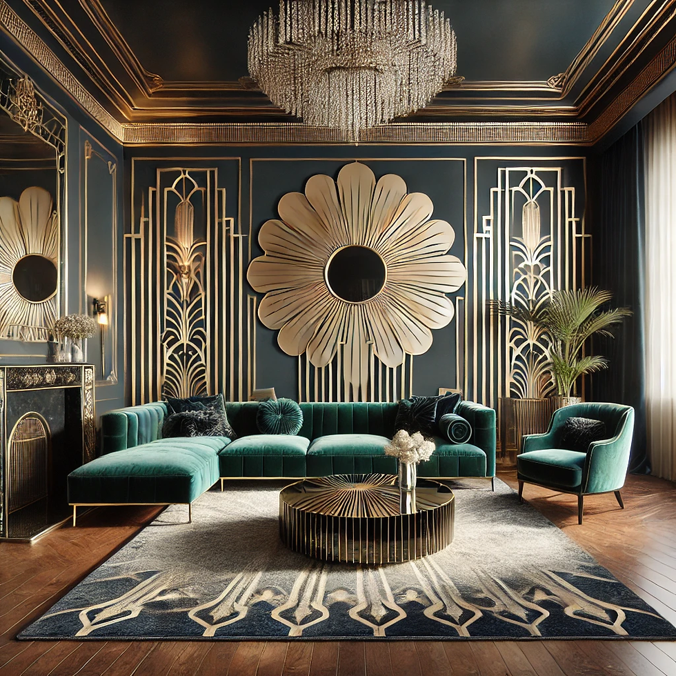 Modern Art Deco Interior Design