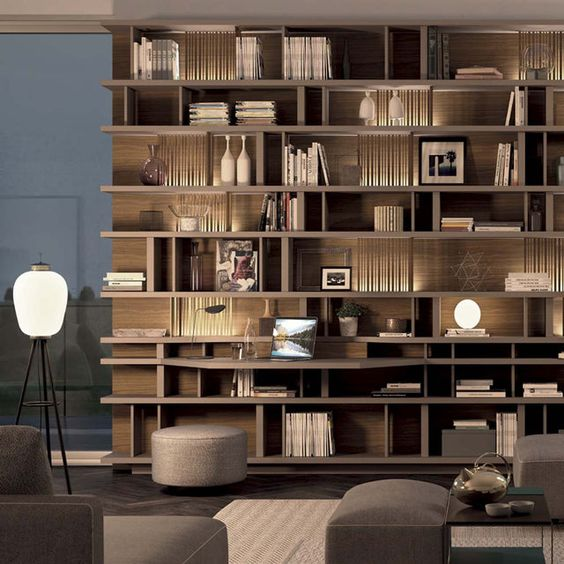Built-in Desk and Cabinets
