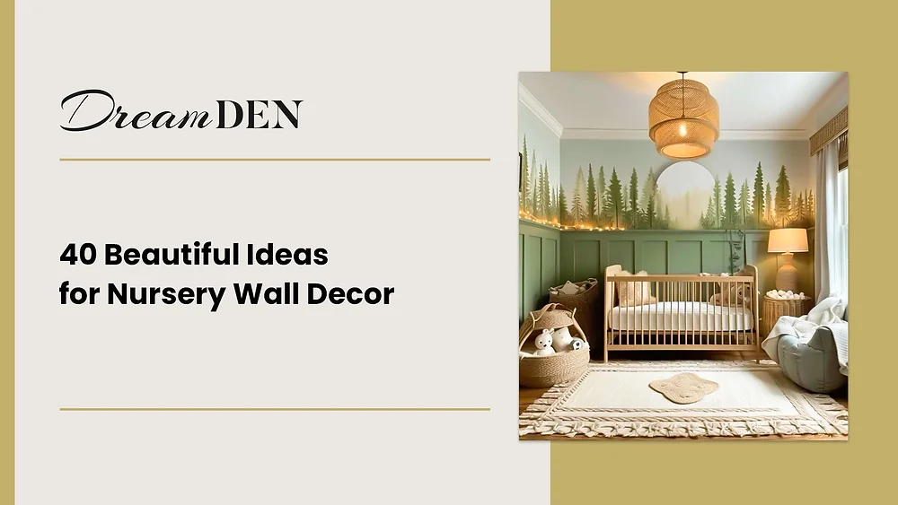 40 Beautiful Ideas for Nursery Wall Decor | Stunning Nursery Designs