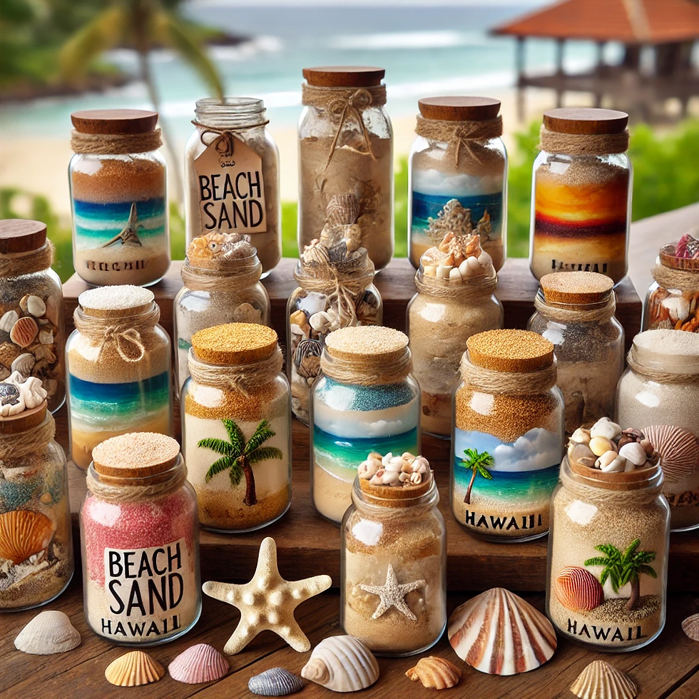 Beach Sand Jars