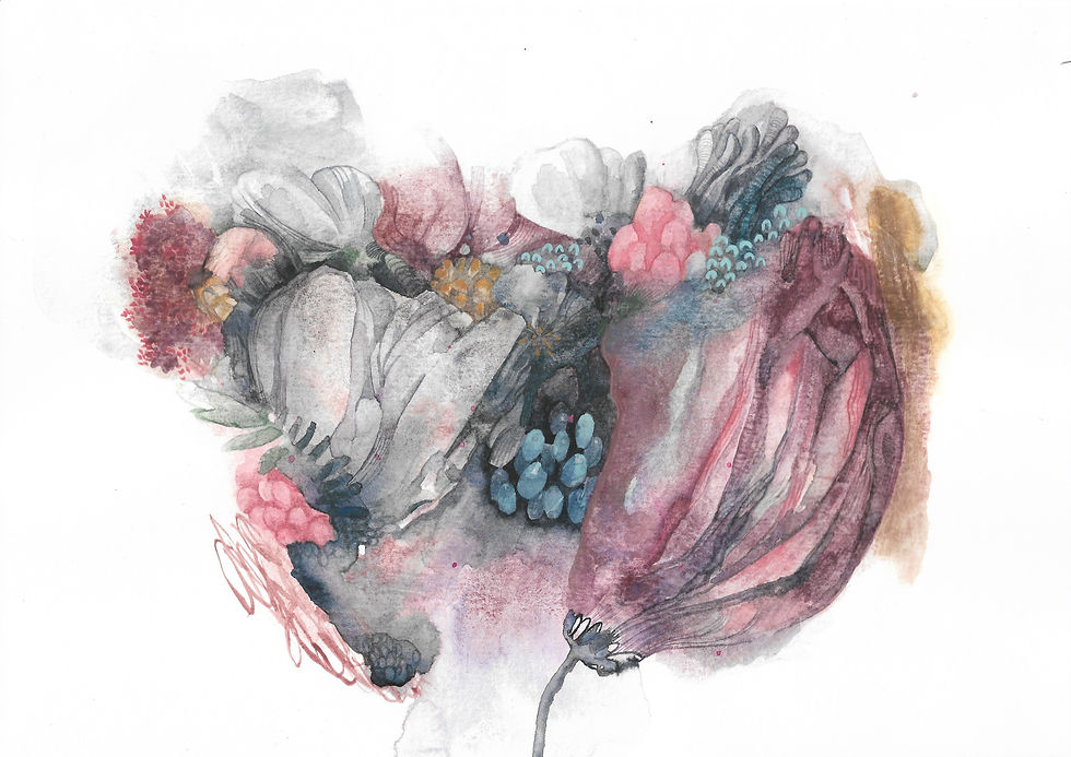 Loose art offers a way to break free from creative blocks