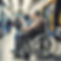 assist travel of a disable person public transport a person in wheelchair with his carer.j