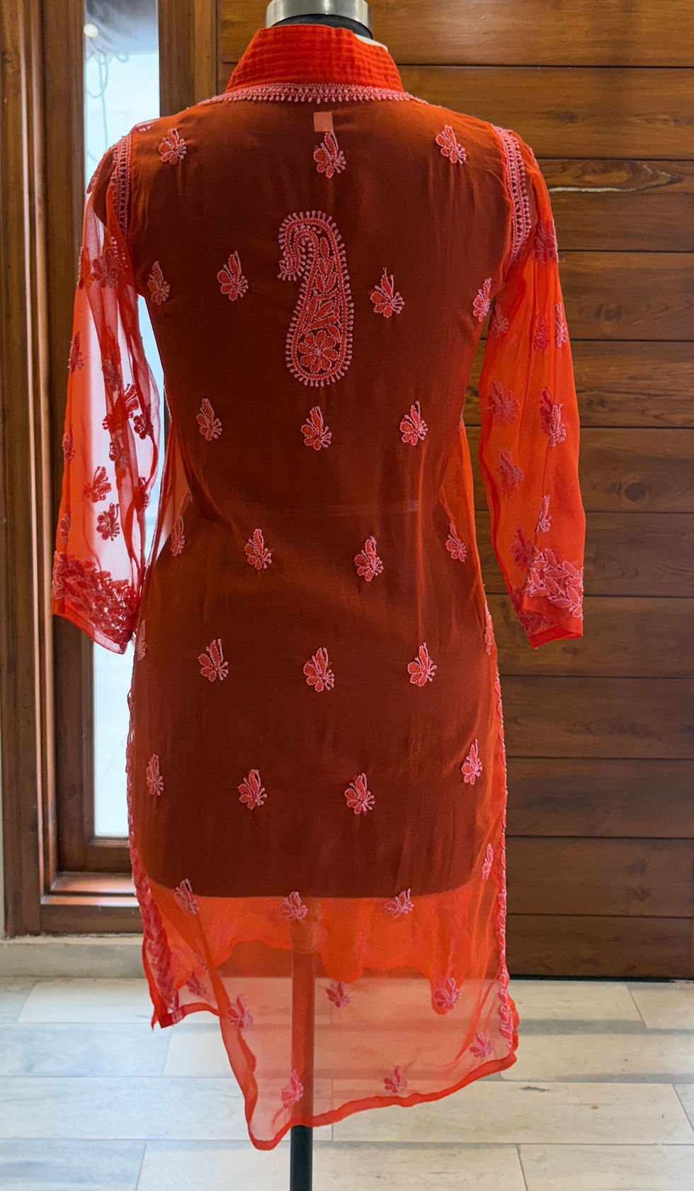 Thumbnail: Vibrant Sheer Lakhnawi Kurtis