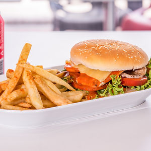 ★ Heaven Chilli Chicken Burger Meal