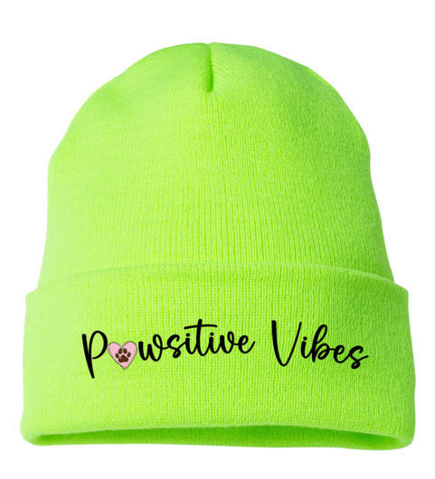 Thumbnail: Pawsitive Vibes Beanie