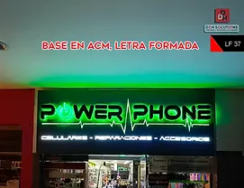 Letrero Luminoso 3D