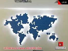 Letreros para Recepción 3D