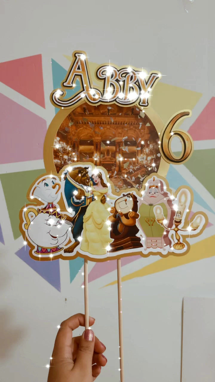 Miniature : Beauty and the Beast party box