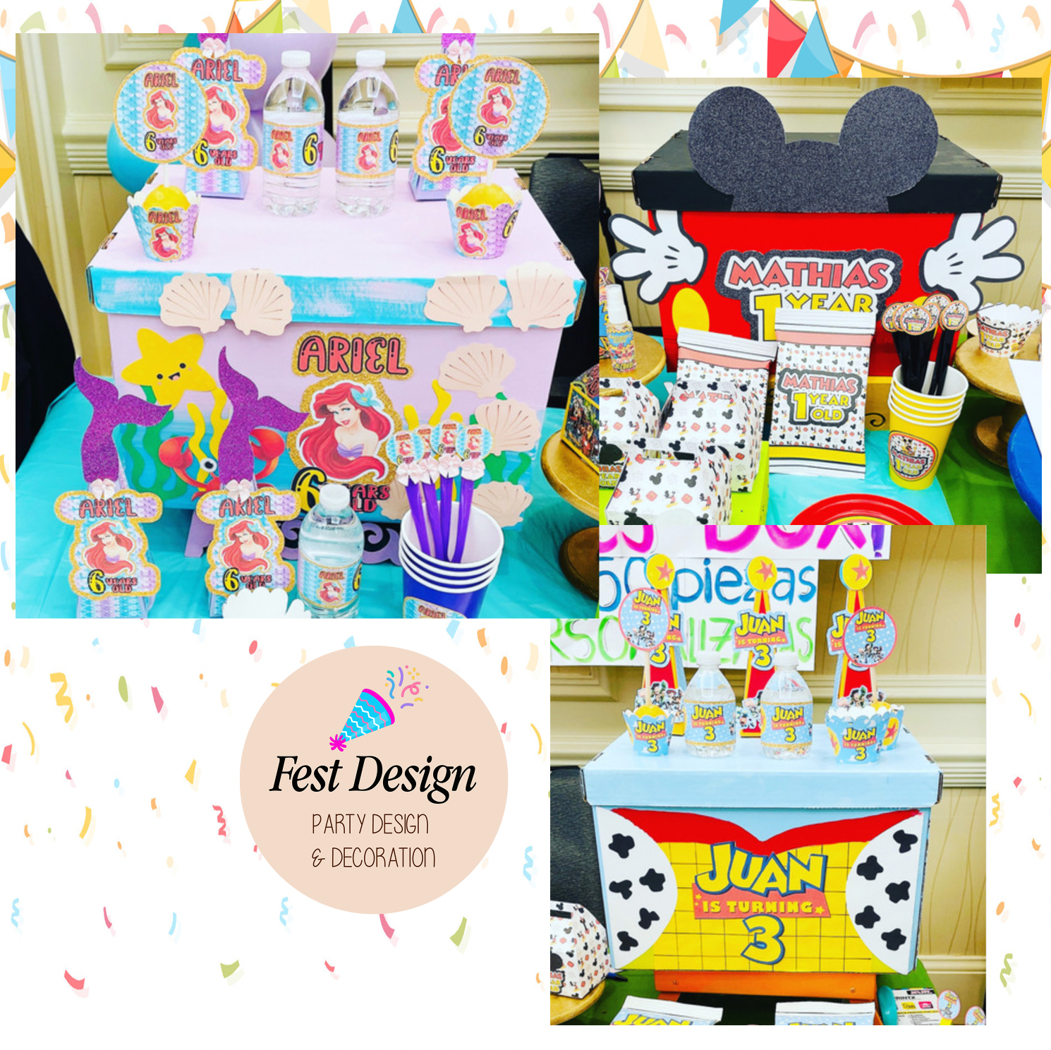 Custom party box ⭐️🎉