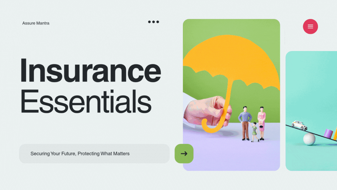 Yellow Green and White Modern Insurance Presentation.gif