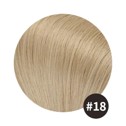 Thumbnail: Genius Weft Real Human Hair Extensions Double Drawn 50G Straight