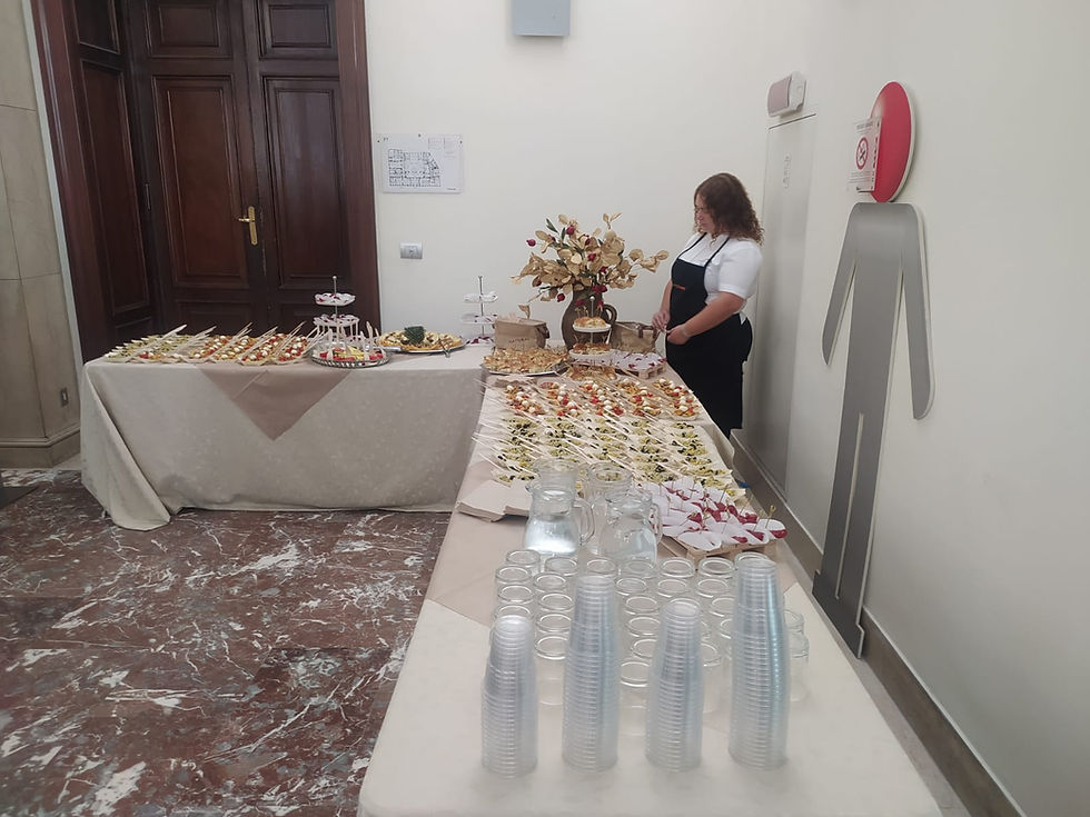 Social Catering evento Unicredit - 6 Ottobre 23 - Roma