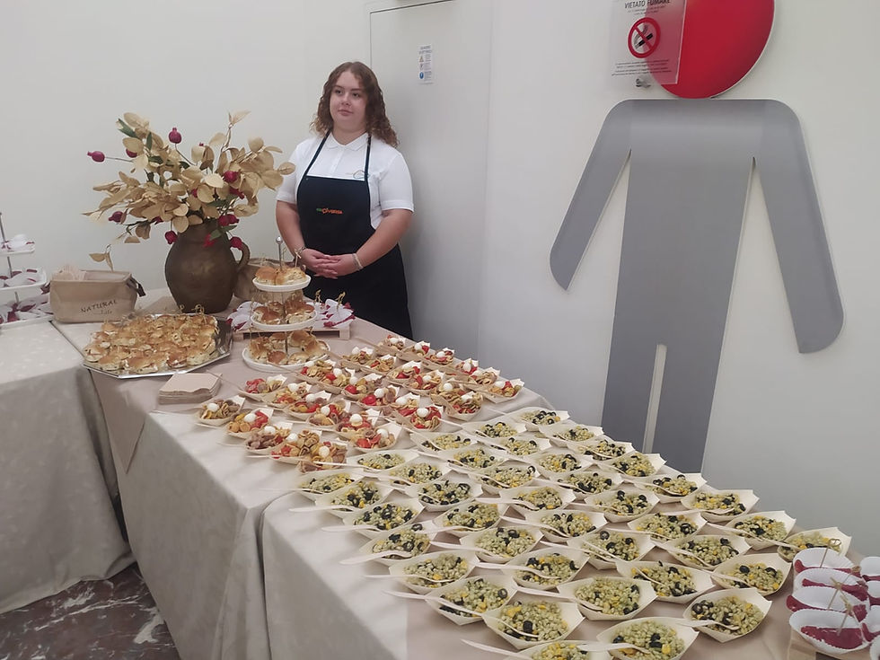 Social Catering evento Unicredit - 6 Ottobre 23 - Roma