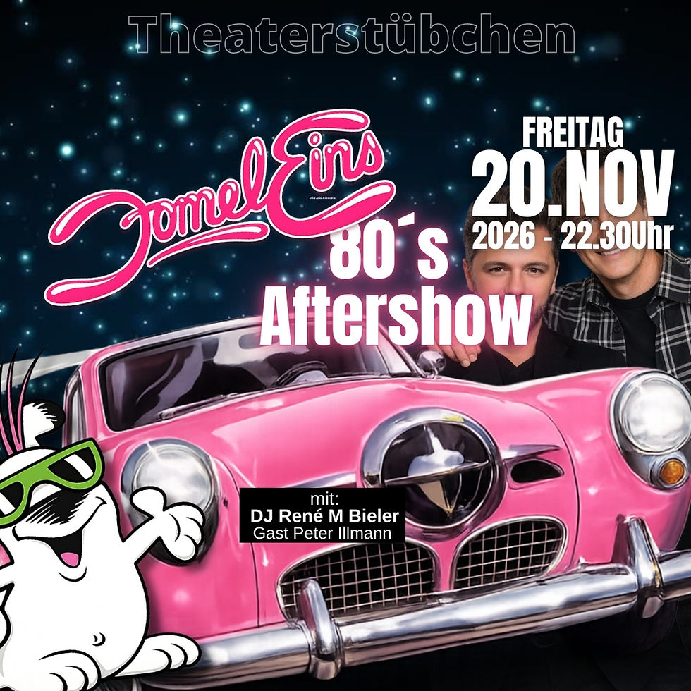 ORIGINAL Formel Eins Aftershow mit Peter Illmann & DJ René M Bieler I 20.11.26