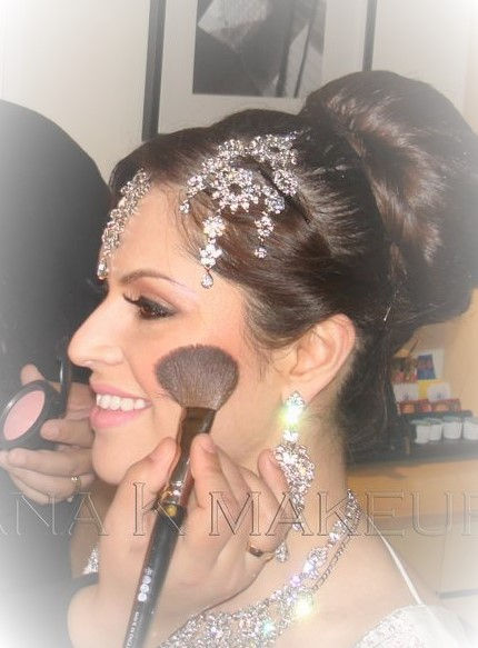high bridal bun harrow