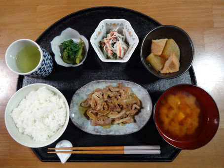 豚のしょうが焼き