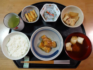 厚揚げの豚肉巻き