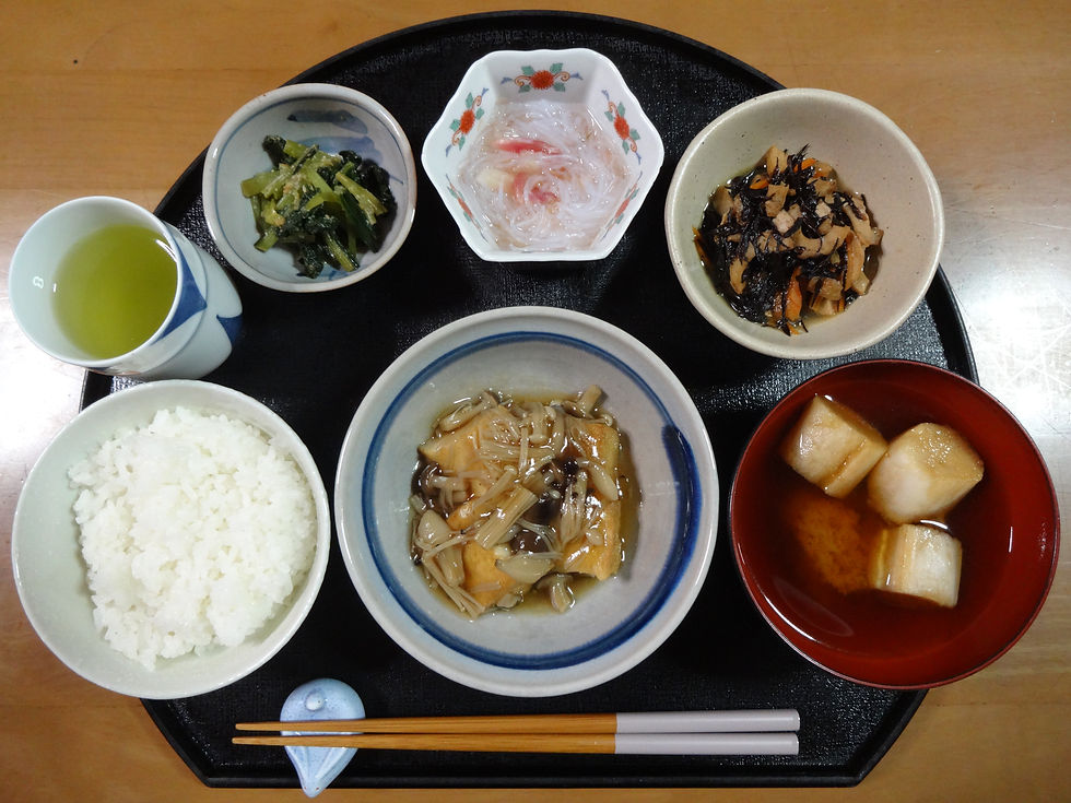 厚揚げのキノコあんかけ