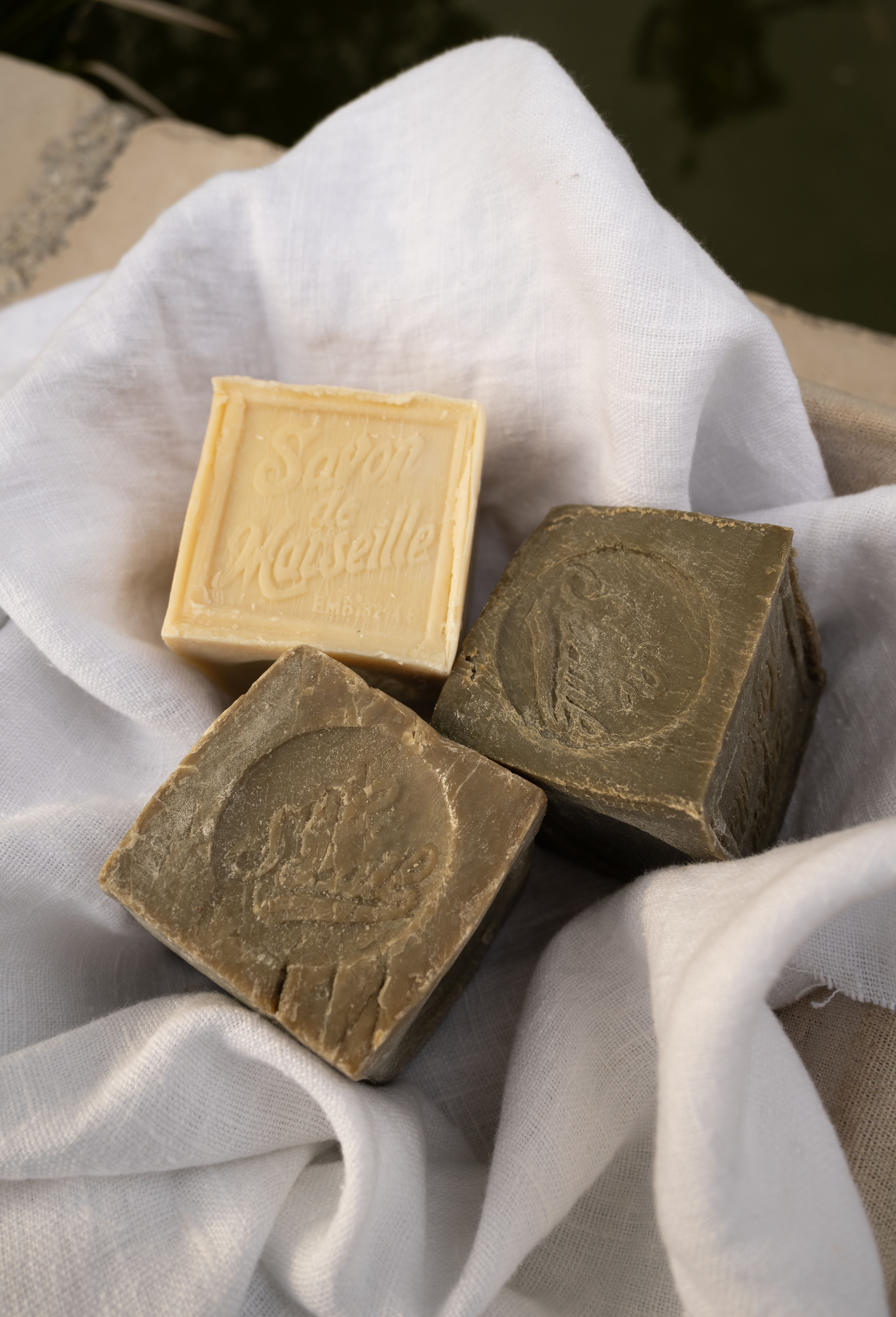 Lot de 3 Savons de Marseille