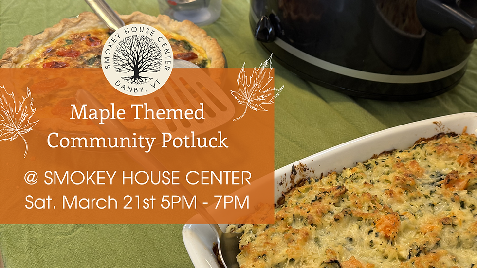 Maple Themed Community Potluck
