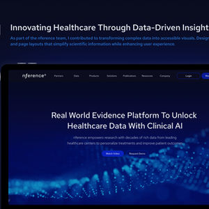 Elevating Data, Enhancing Experience: The nference Website Redesign