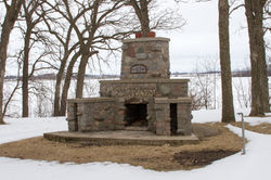 Gaylord City Park Fireplace