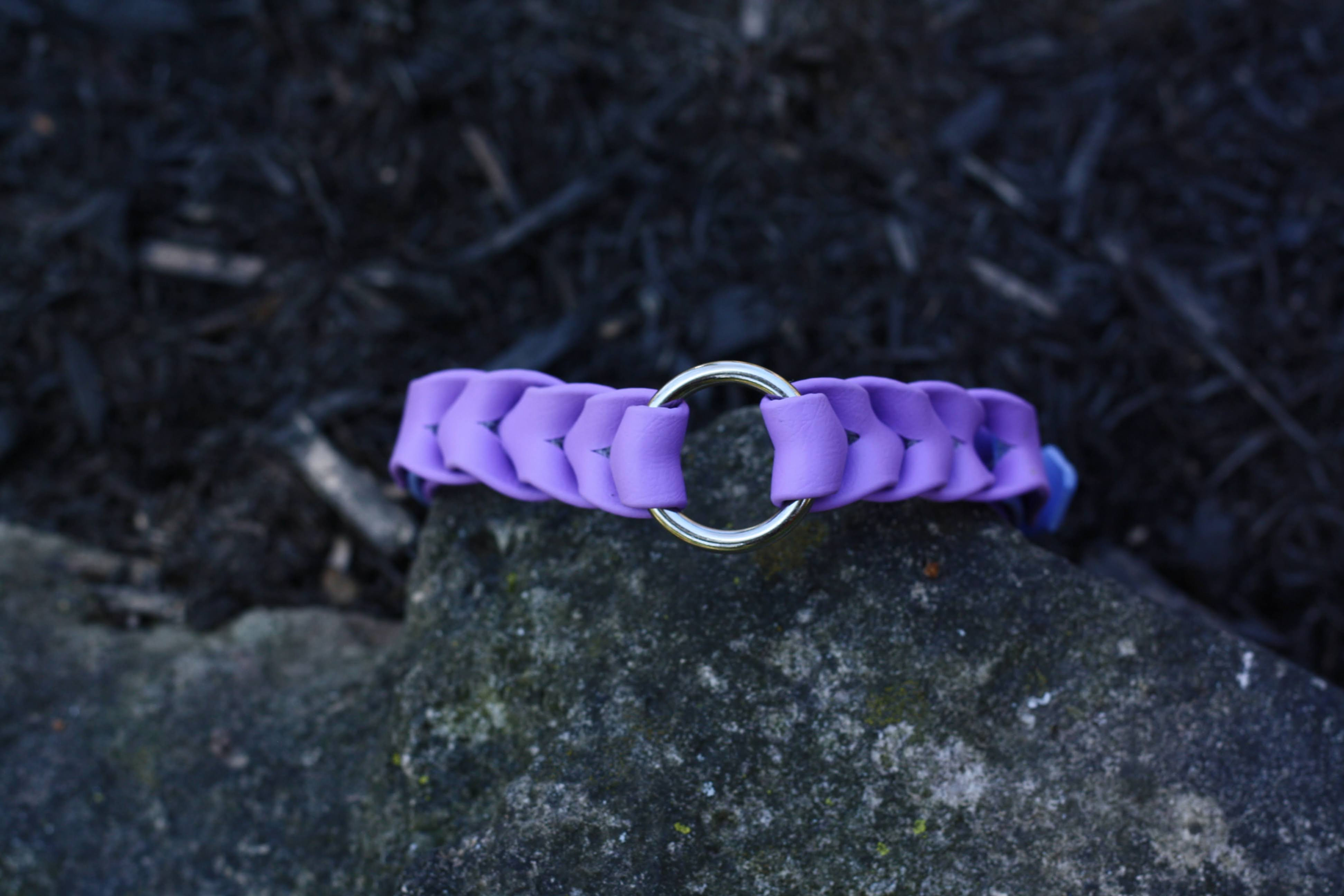 The Two-Tone BRAIDED Half n' Half Collar