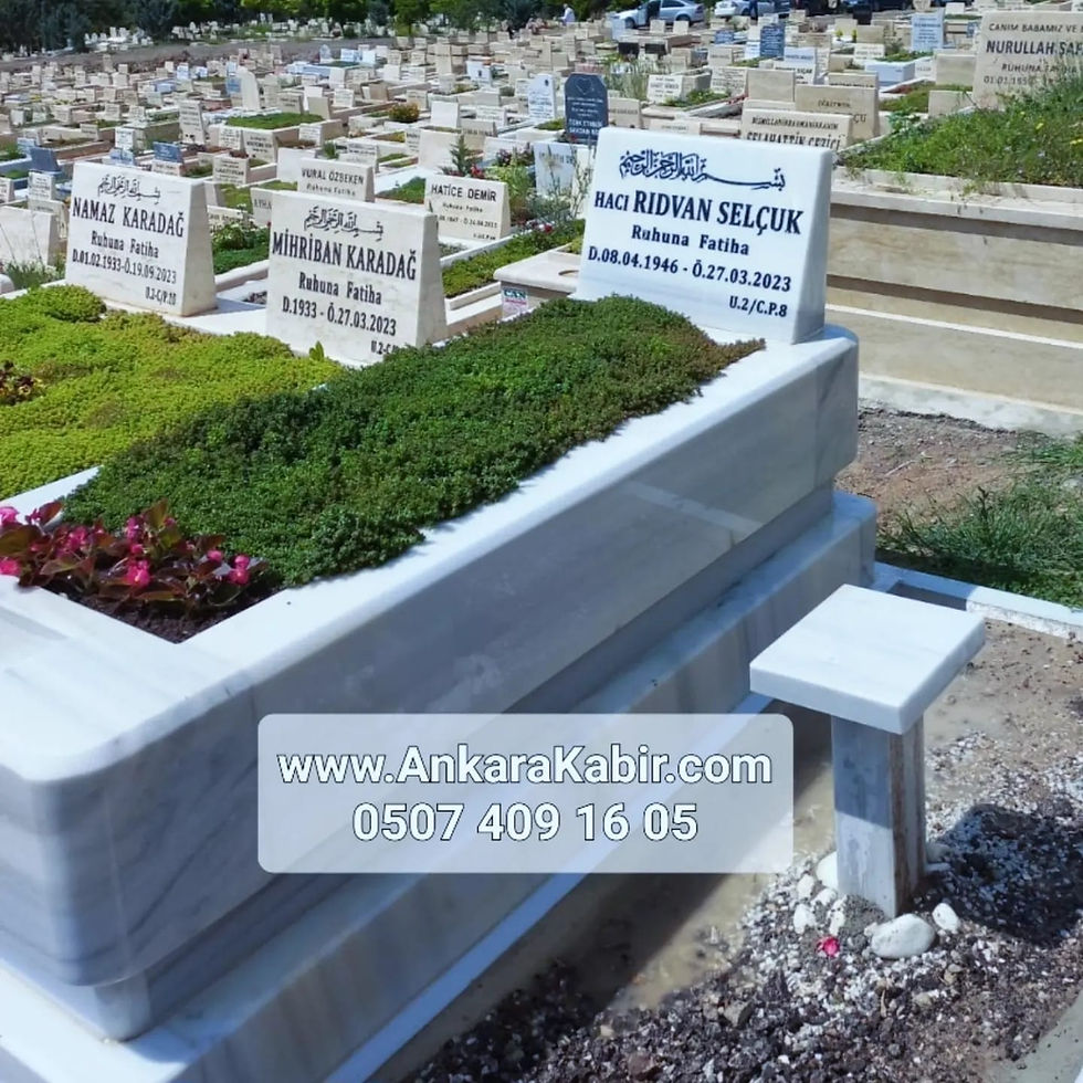 karşıyaka mezarlığında bakımlı kabir