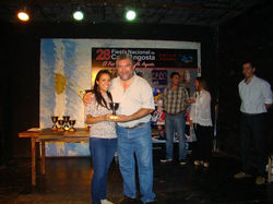 Campeona de Ping Pong Femenino