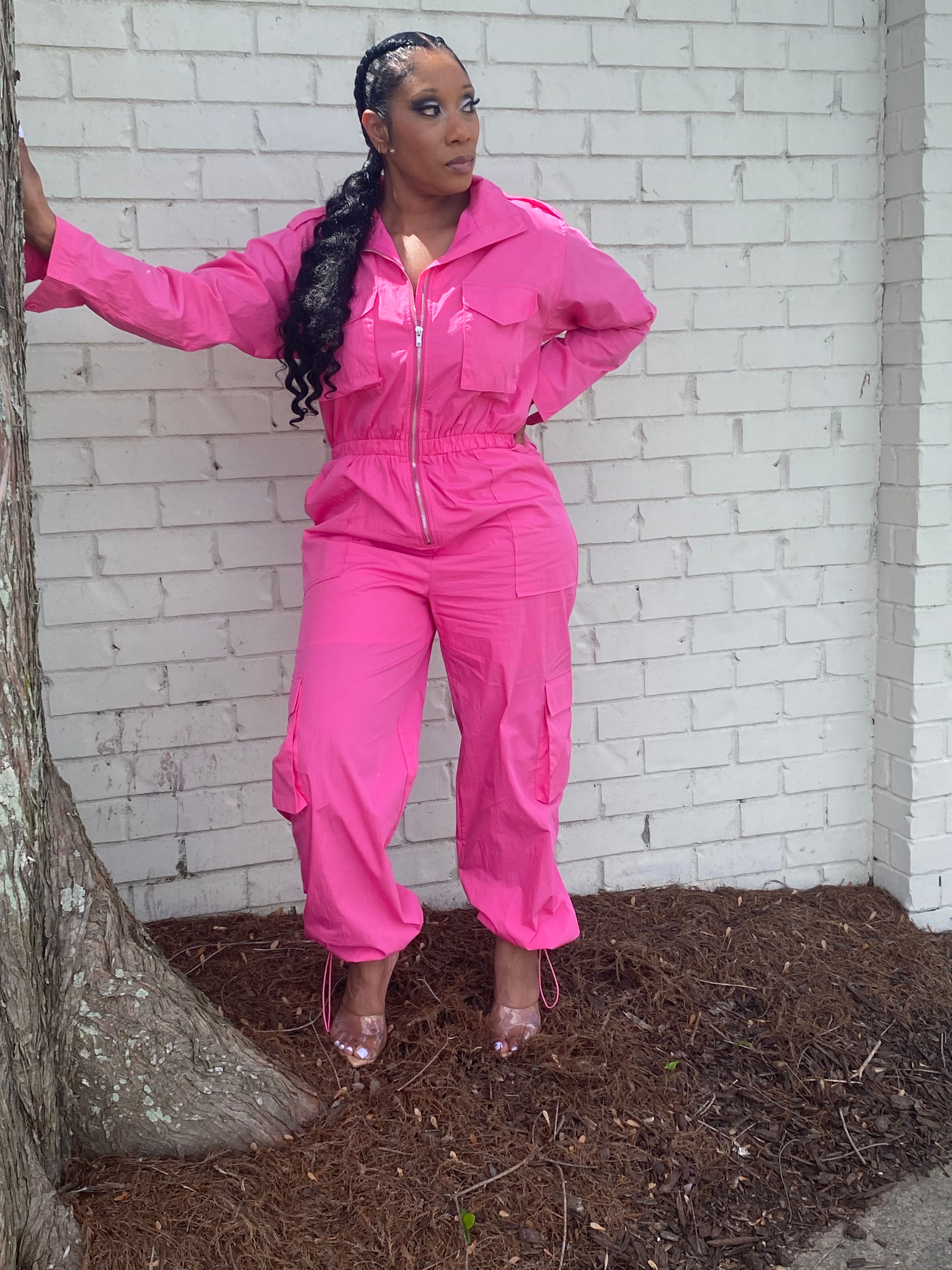 Pink Barbie Jumpsuit